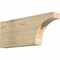 Ekena Millwork Huntington Rough Sawn Rafter Tail, Douglas Fir, 4"W x 12"H x 32"L RFT04X12X32HUN00RDF - alternate 1